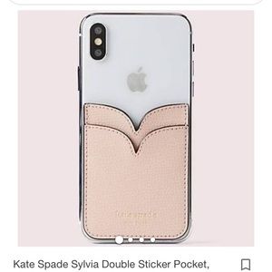 kate spade Accessories - Kate Spade Sylvia Double Sticker Pocket - NEW kate spade Accessories - Kate Spade Sylvia Double Sticker Pocket - NEW